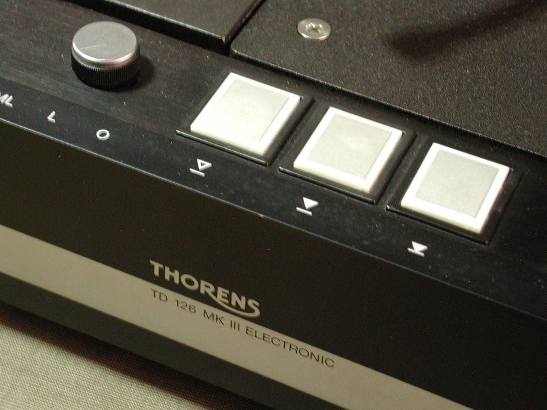 Thorens TD126MKⅢ SME3009S2imp メンテナンス品