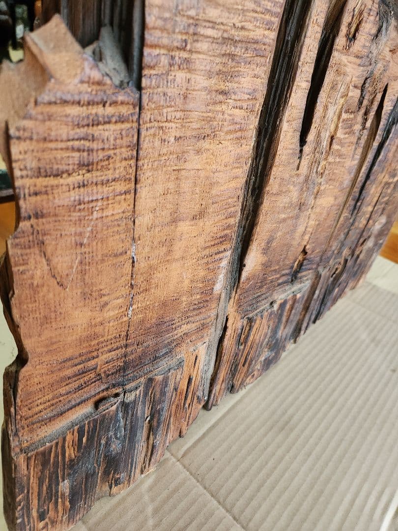 木彫り恵比寿、大黒天　置物