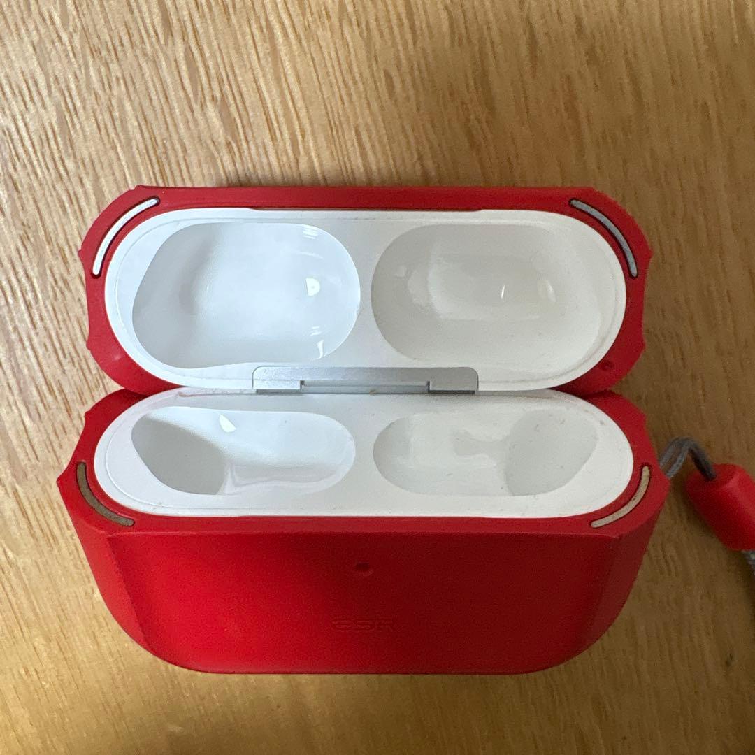 AirPods Pro 第3世代 A3122 充電ケース 赤ケース付き