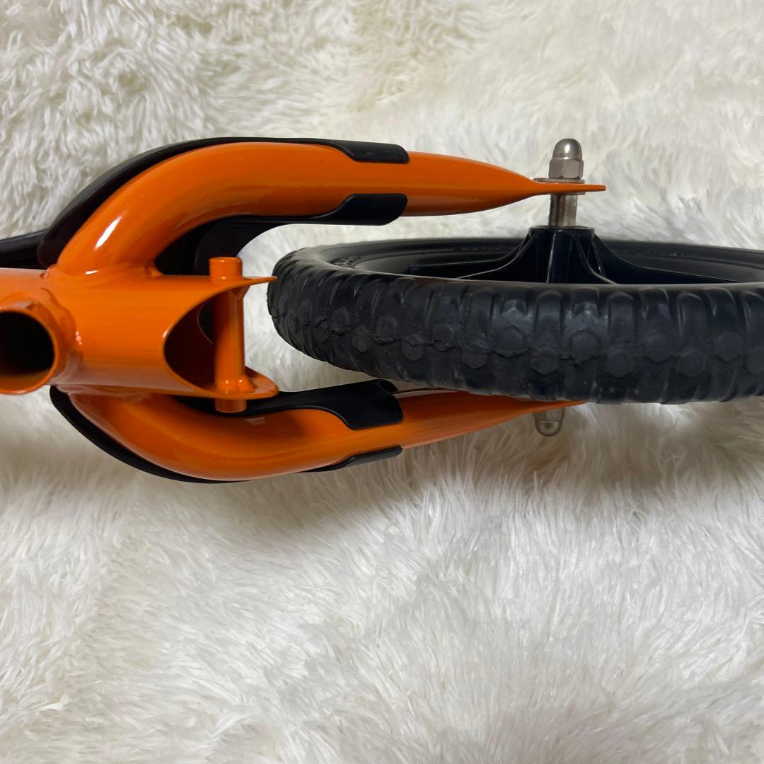 【美品】STRIDER バランスバイク スポーツ オレンジ 12インチ