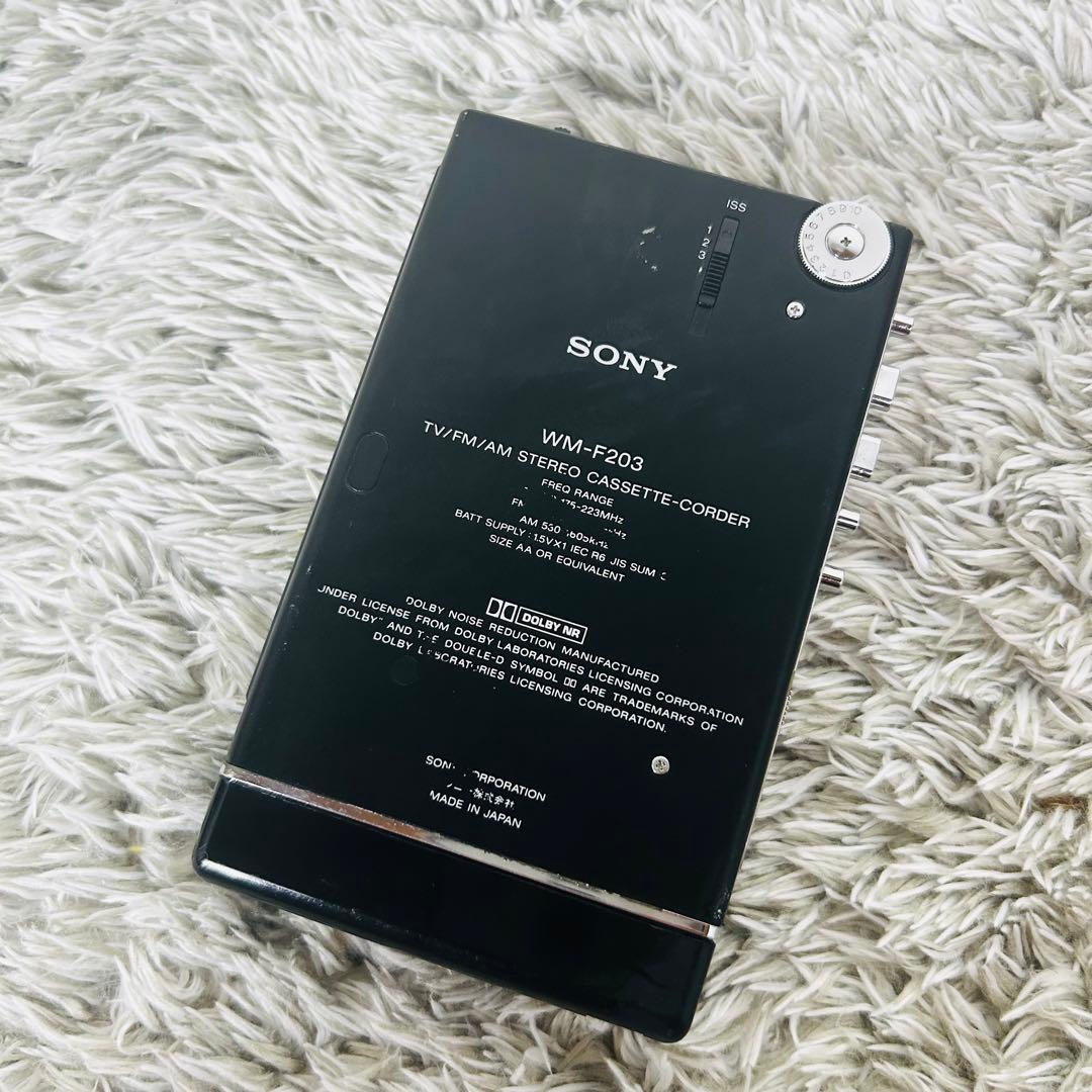 希少 ソニー ウォークマン WM-F203 AM FM WALKMAN レトロ