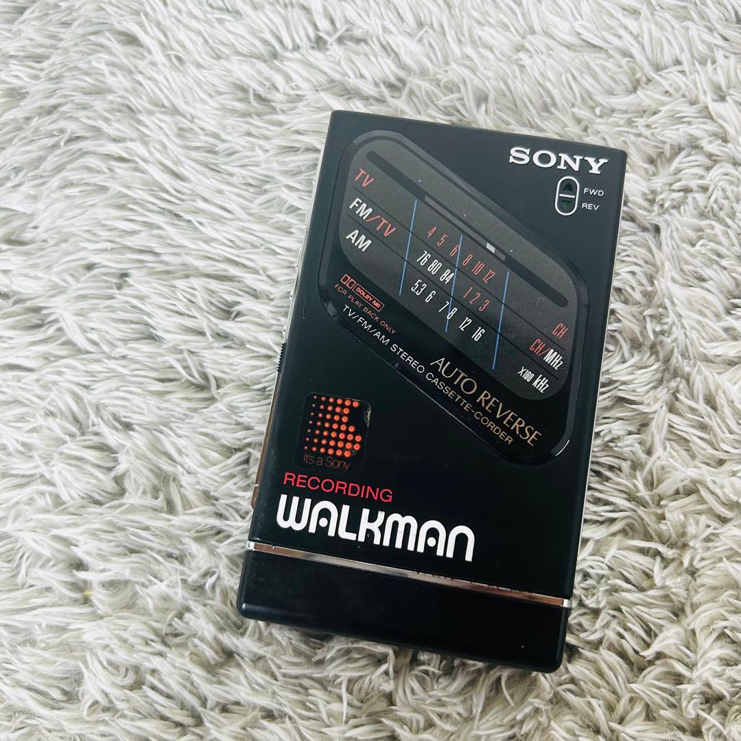希少 ソニー ウォークマン WM-F203 AM FM WALKMAN レトロ