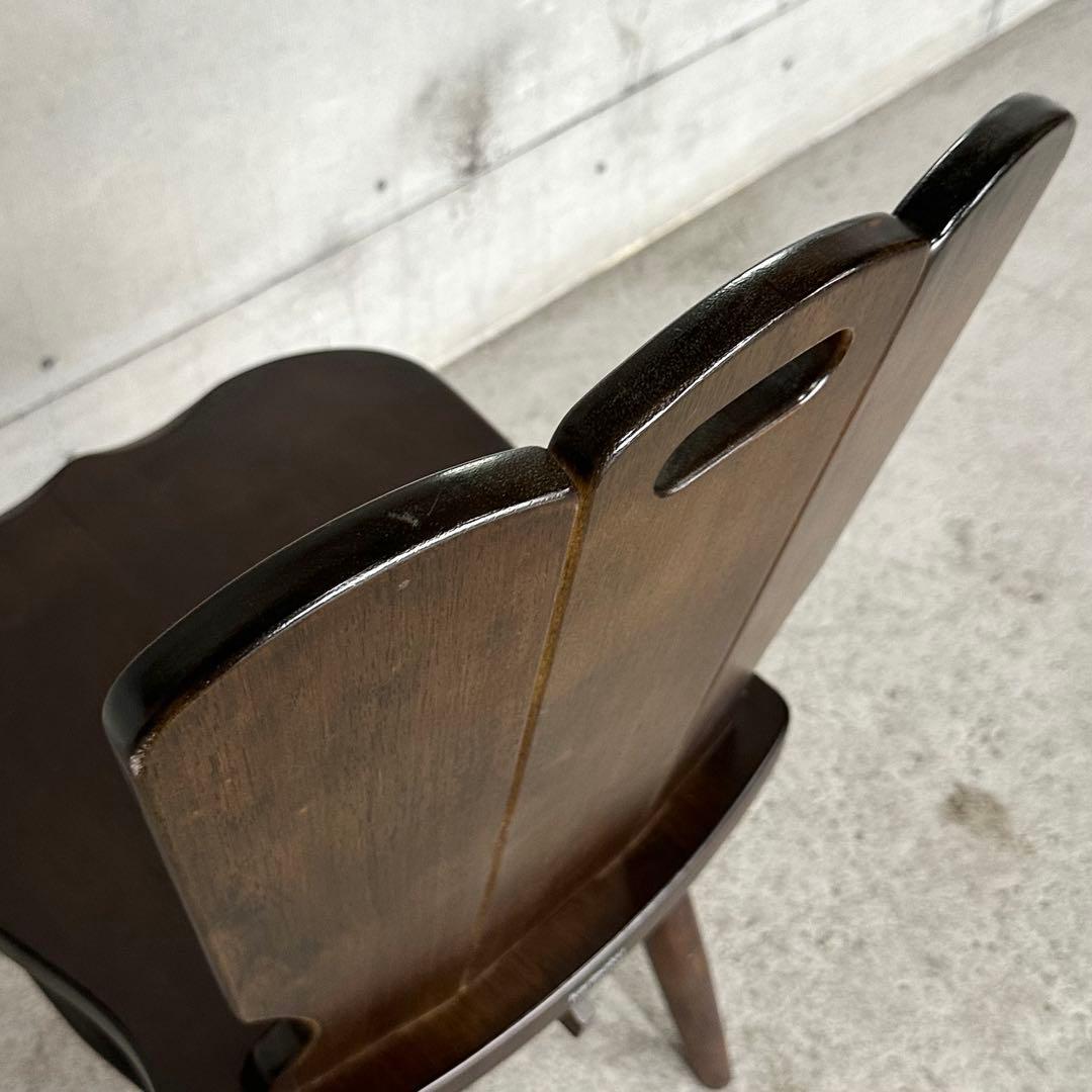 ✦karimoku✦ カリモク RUSTIC チェア／ニング 椅子／昭和レトロ①