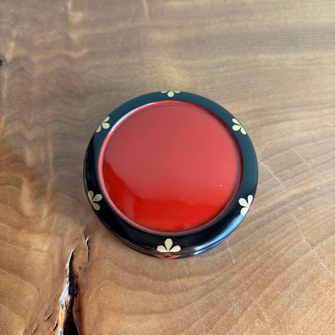 太鼓香合 蒔師 中村宗哲 茶道具 共箱