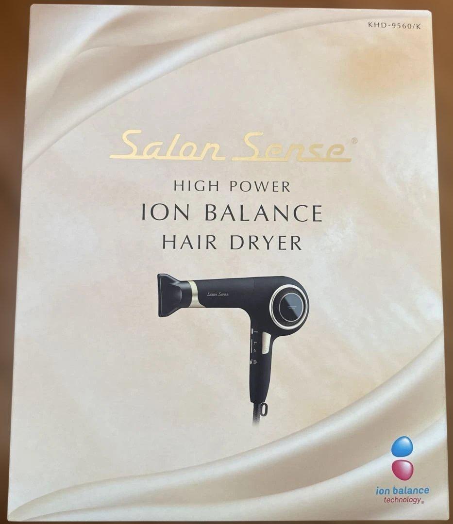 サロンセンス ヘアドライヤー ブラック　KHD-9560/K