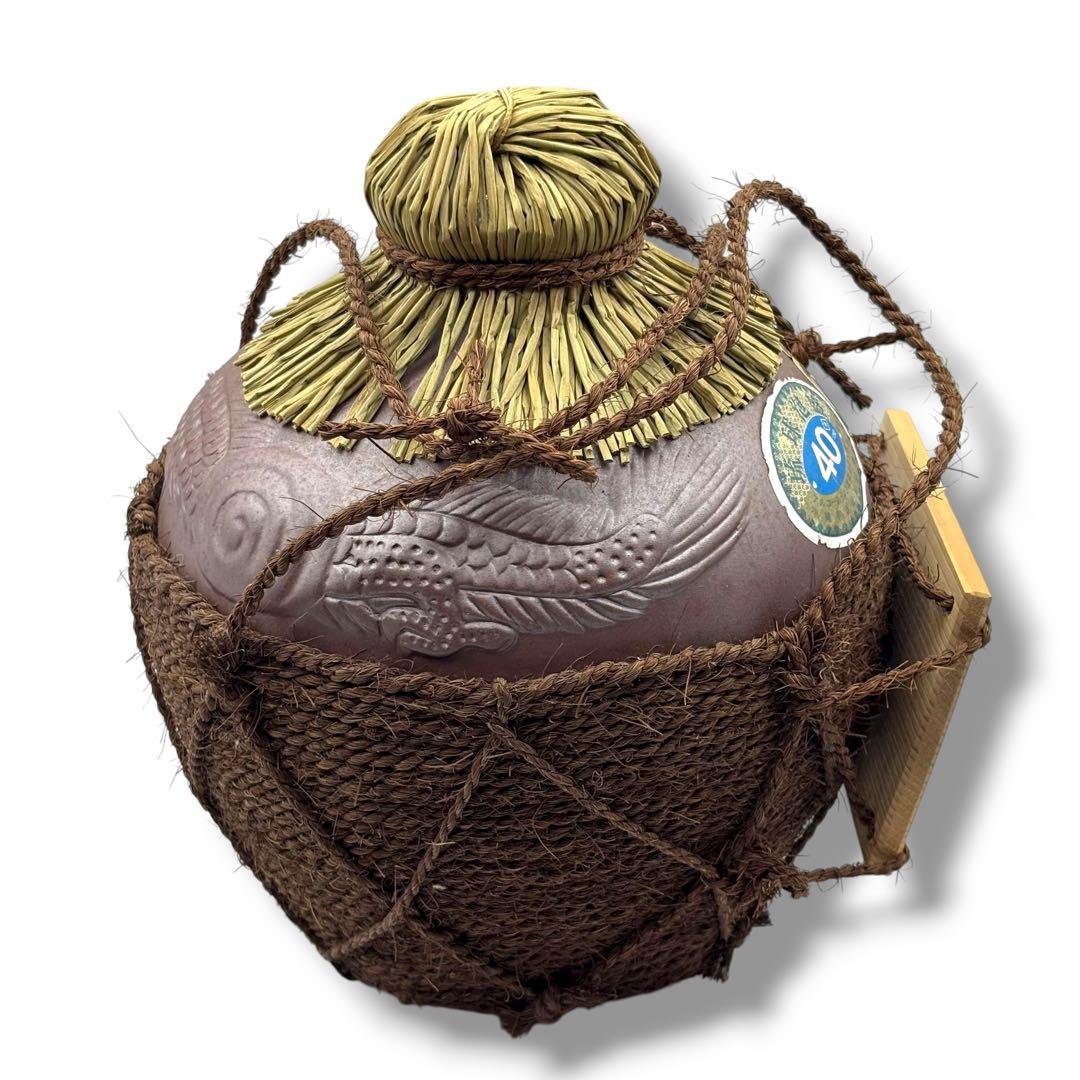 未開栓 菊之露 琉球泡盛 古酒 一升壺 壺浪漫 沖縄 お酒 1.8L