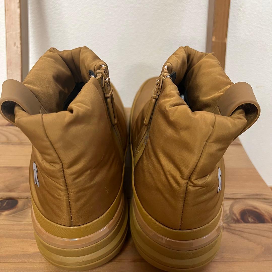 【美品】デサント D.TRACE TWB23.1 スノーブーツキャメル　ジップ