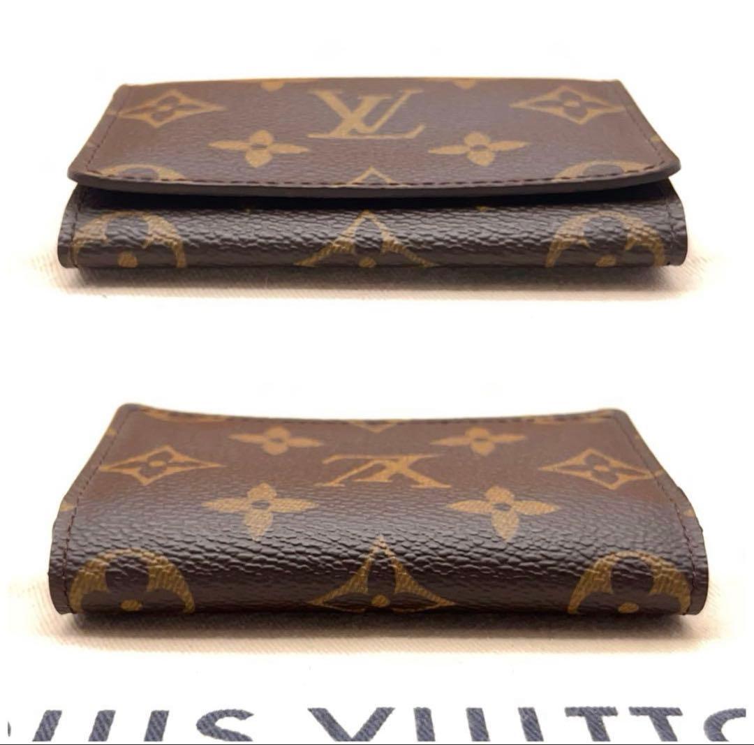 未使用級　ルイヴィトン　モノグラム　 アンヴェロップ カルトドゥヴィジット