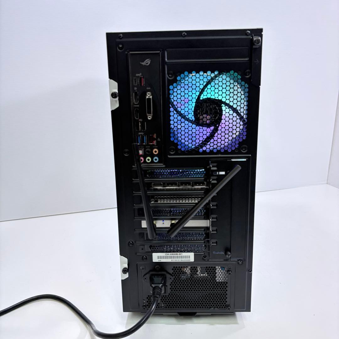 ゲーミングPC i7 8700K RTX3060 人気のNZXT AI画像生成も