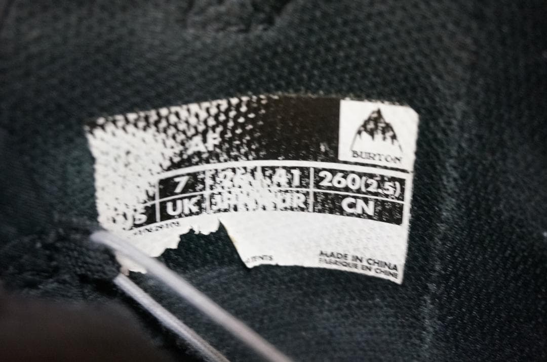 BURTON バートン ブーツ ION AF アジアンフィット 26cm 黒