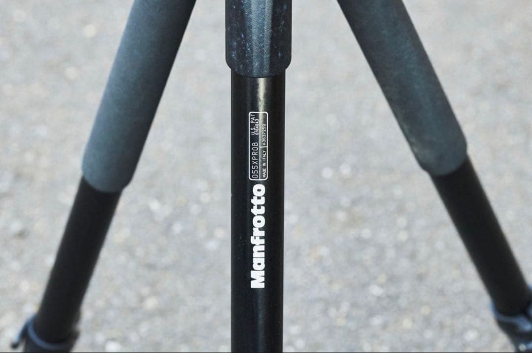 Manfrotto マンフロット 055XproB アルミ三脚+雲台+ケース