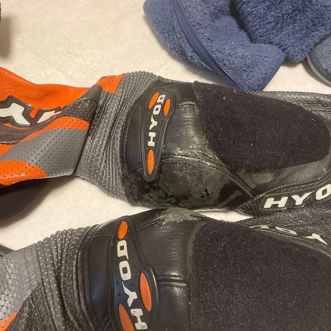 HYOD レーシングスーツ　革ツナギ3LS