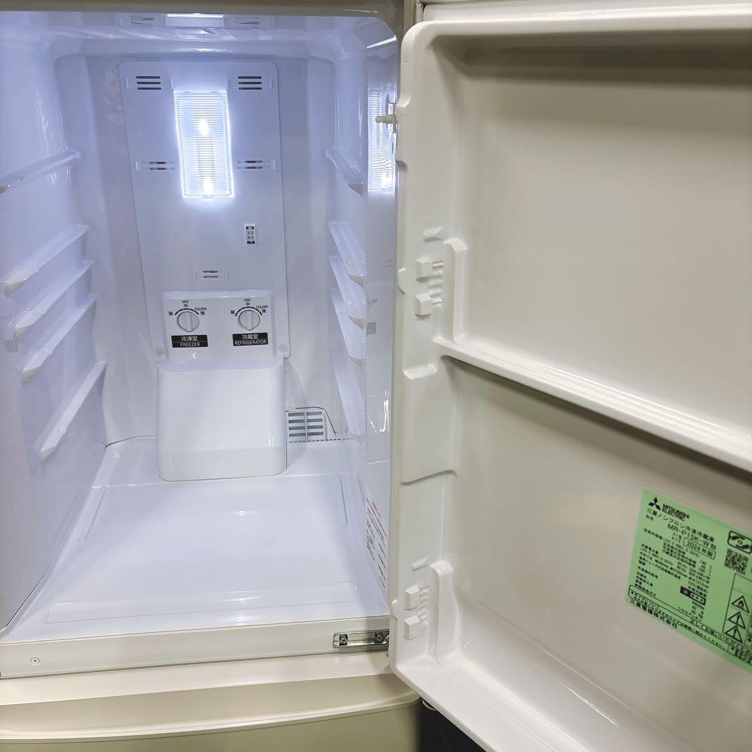 ★送料設置費込み★訳あり2024年製 三菱２ドア146L冷凍冷蔵庫マットホワイト