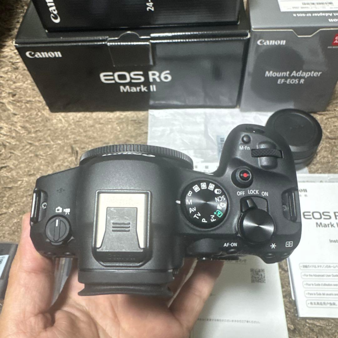 デジタルカメラ Canon EOSR6MarkII RF24-105mmF4 L IS SM