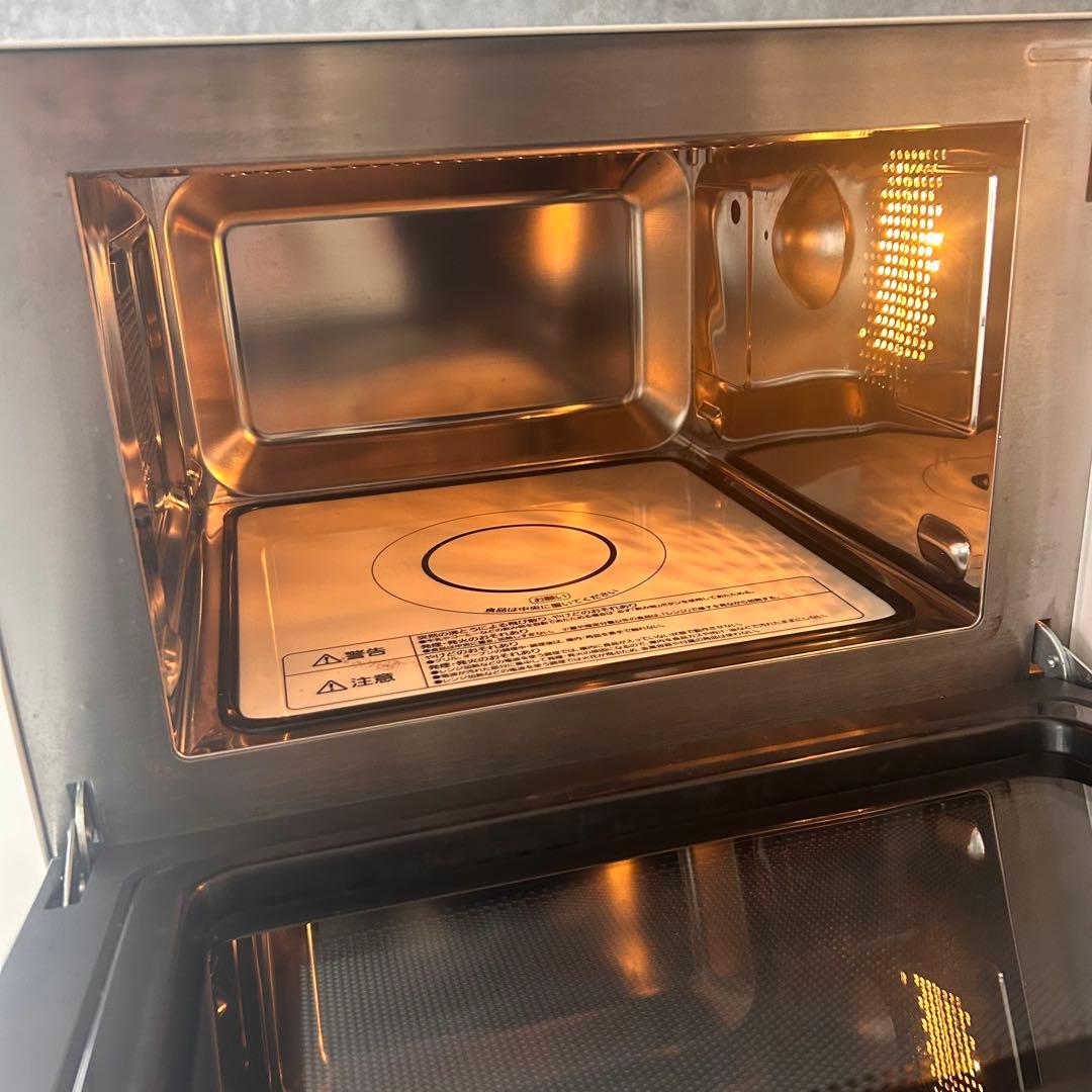 アイリスオーヤマ オーブンレンジ 2019年製 電子レンジ フラットテーブル