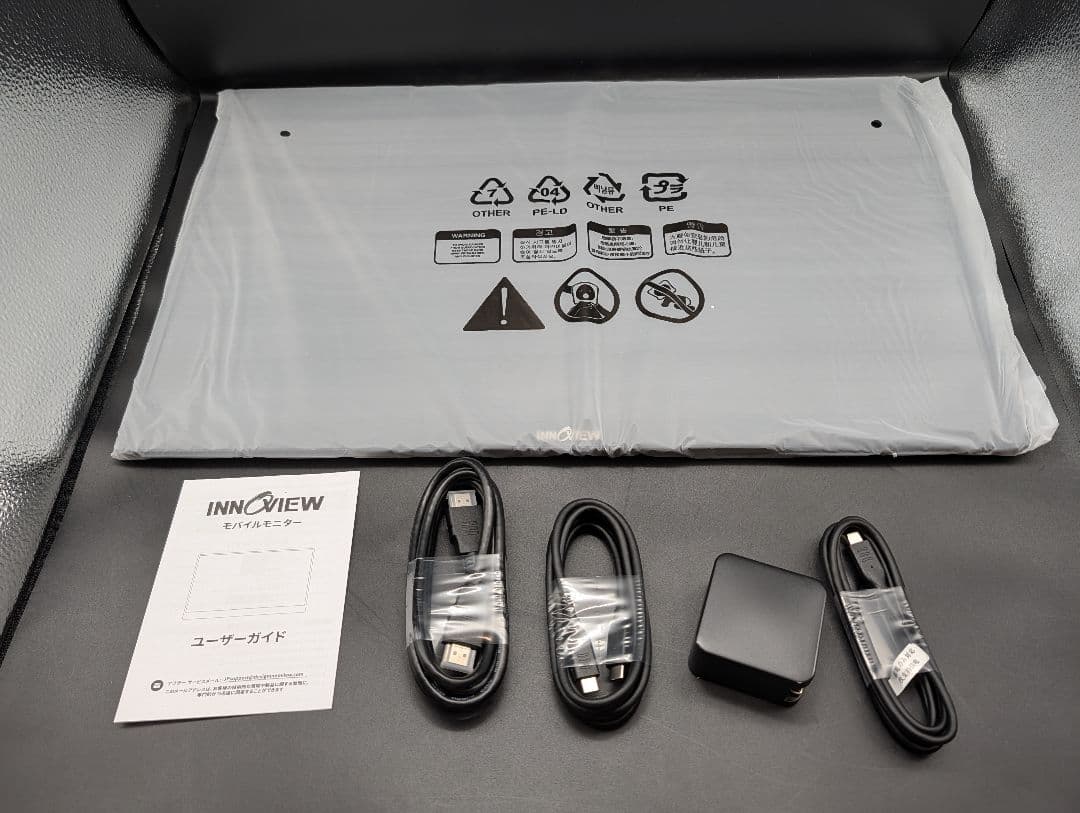 Innoview PM608-01B 23.8インチ 4K モバイルモニター