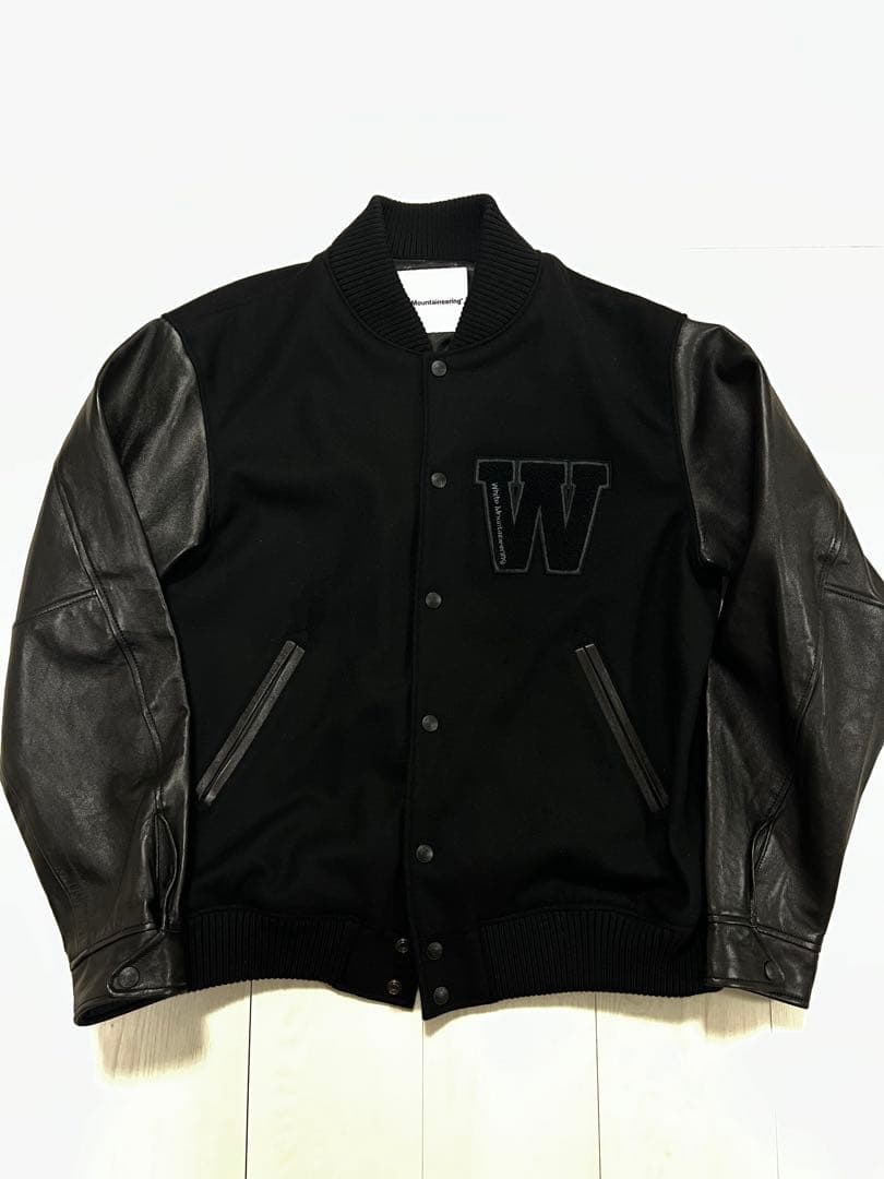 whitemountaineering×schott別注ヴァーシティジャケット