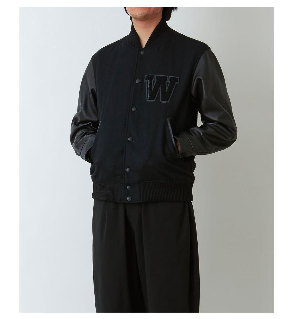 whitemountaineering×schott別注ヴァーシティジャケット