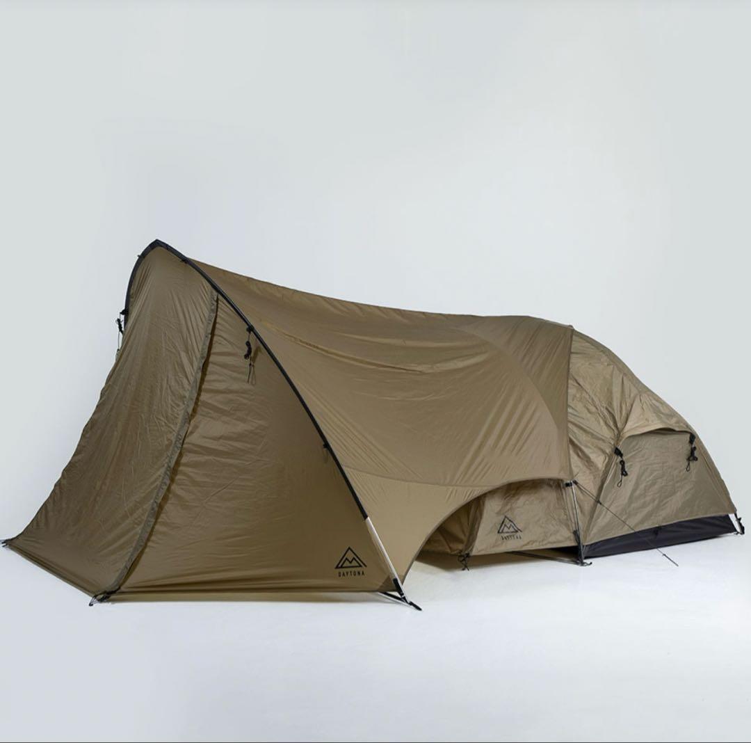 ツーリングテント　デイトナ　ハーフドーム&マエヒロシェルターセット