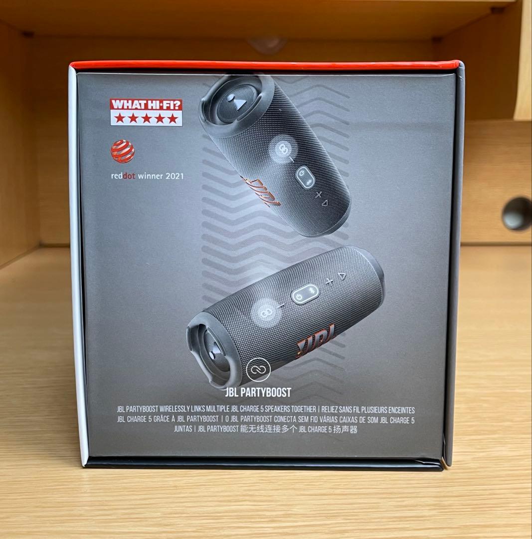 JBL CHARGE 5 本体 ワイヤレススピーカー グレー 極美品