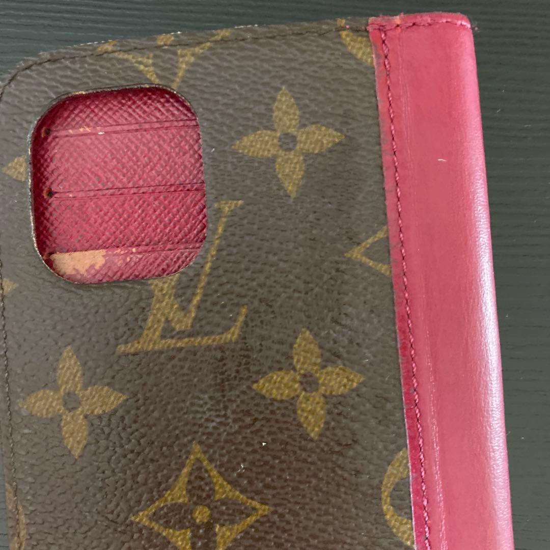 美品Louis Vuittonルイヴィトン　iPhone11ケースフォリオ手帳型
