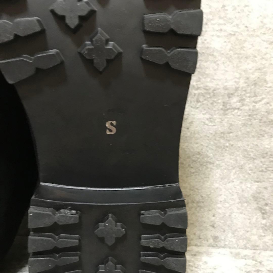 【ほぼ未使用】SHIUN スウェード レザー モカシンシューズ Sサイズ