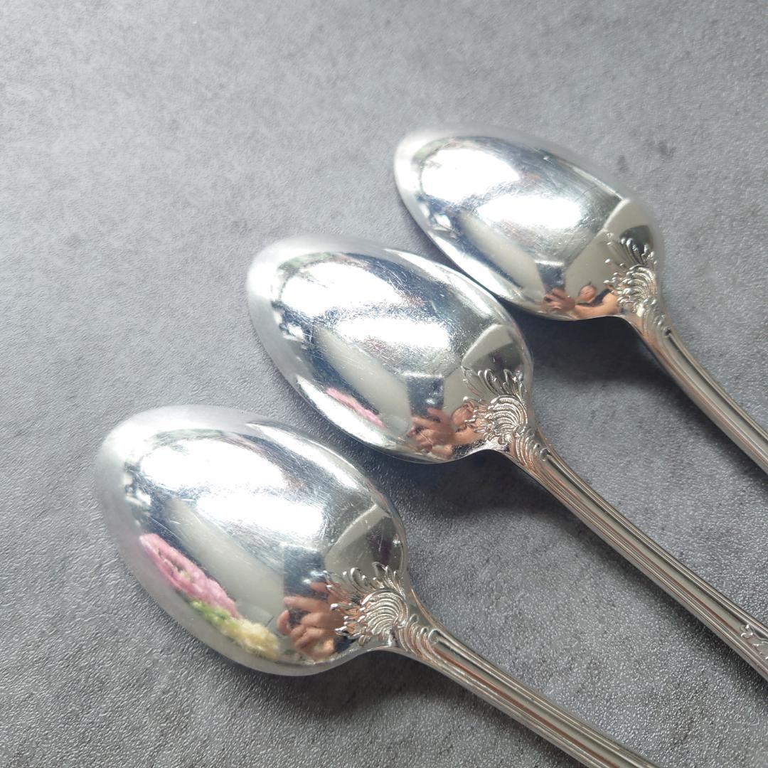 希少 クリストフル マルリー デザートスプーン 3点