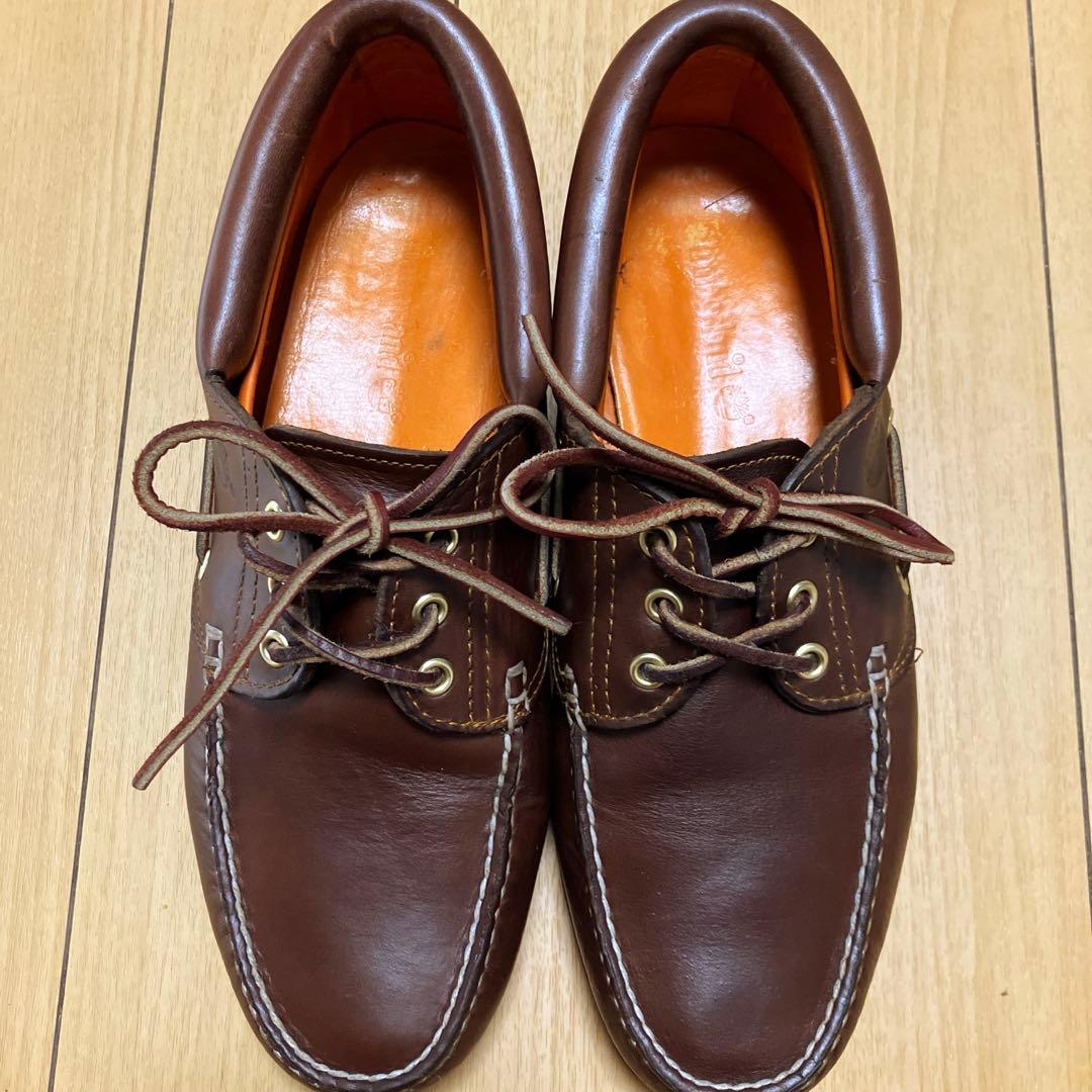 【美品】Timberland 3eye Classic LUG 27cm