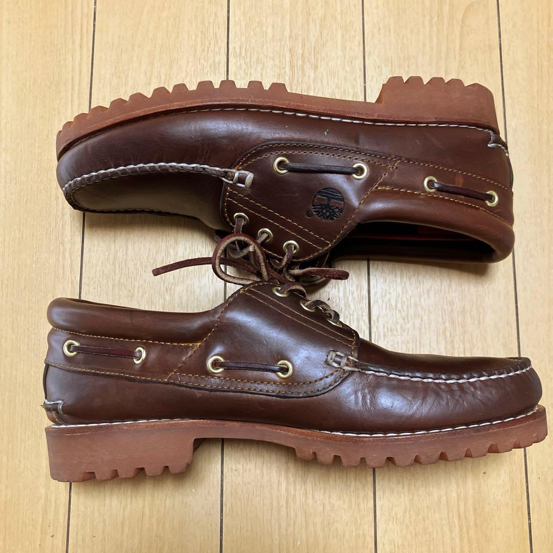 【美品】Timberland 3eye Classic LUG 27cm