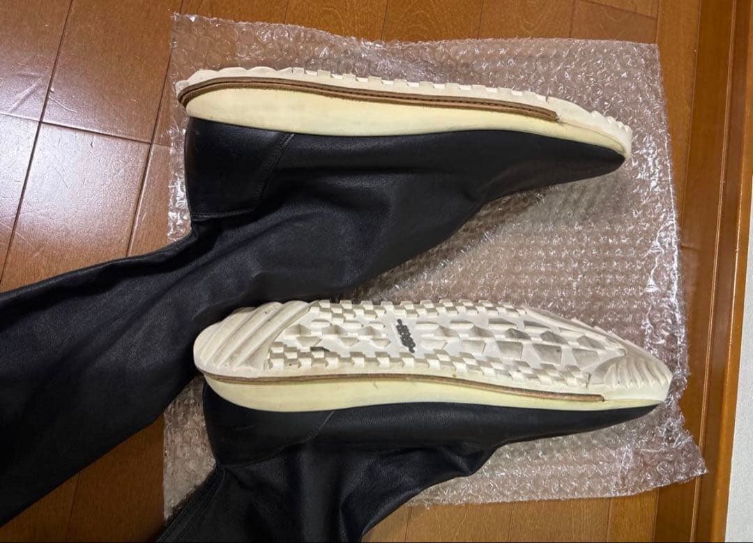 Rick Owens x HOOD rubber outsole ブーツ