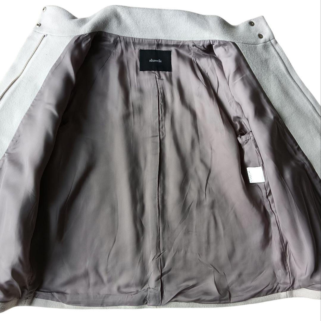 【アルアバイル】ビーバースタンドショートコート S ショート丈 22AW