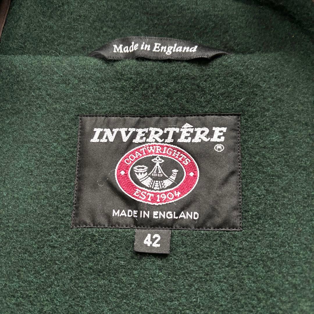 インバーティア BEAMS F 別注 ダッフルコート ジョシュアエリス 緑 42