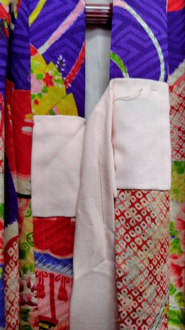 RK402アンティーク子供着物着丈78センチ裄丈40センチめちゃくちゃ綺麗美品