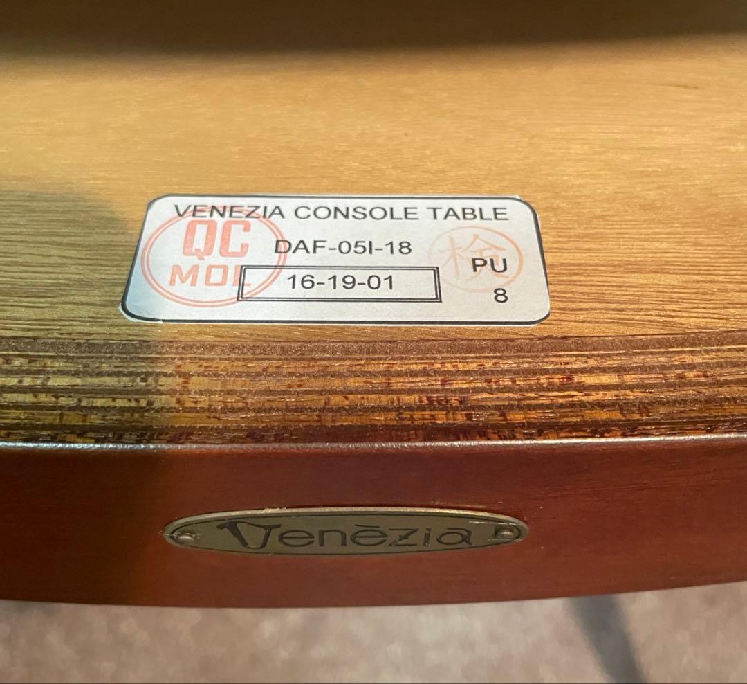 貴重Venezia ベネチア コンソールテーブル