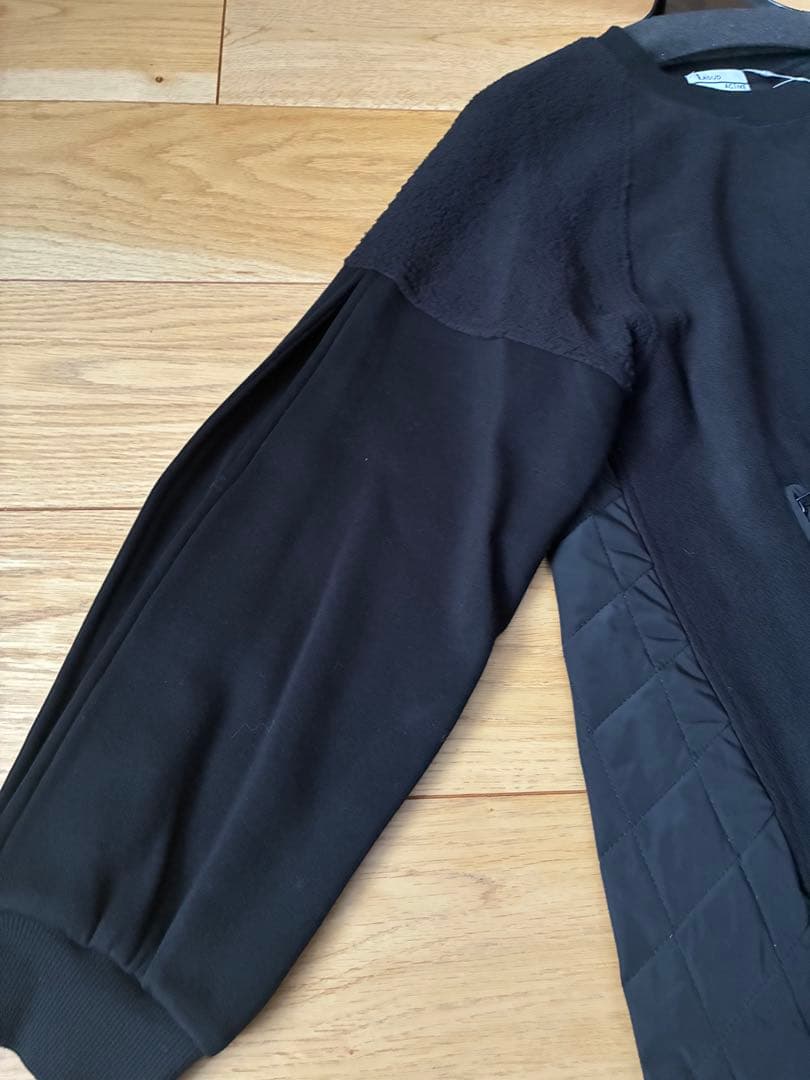 【最終値下げ】ラッシュド　ヤマダヤ　フリース×キルトデザインPO M ブラック