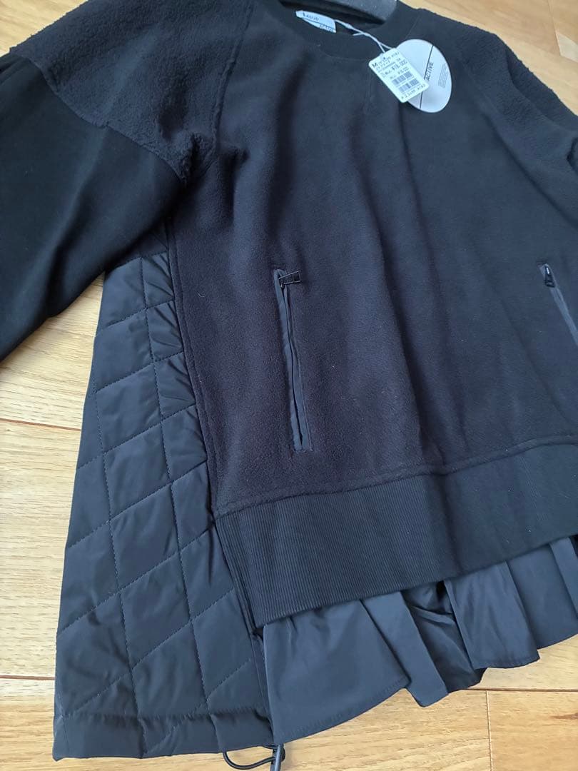 【最終値下げ】ラッシュド　ヤマダヤ　フリース×キルトデザインPO M ブラック