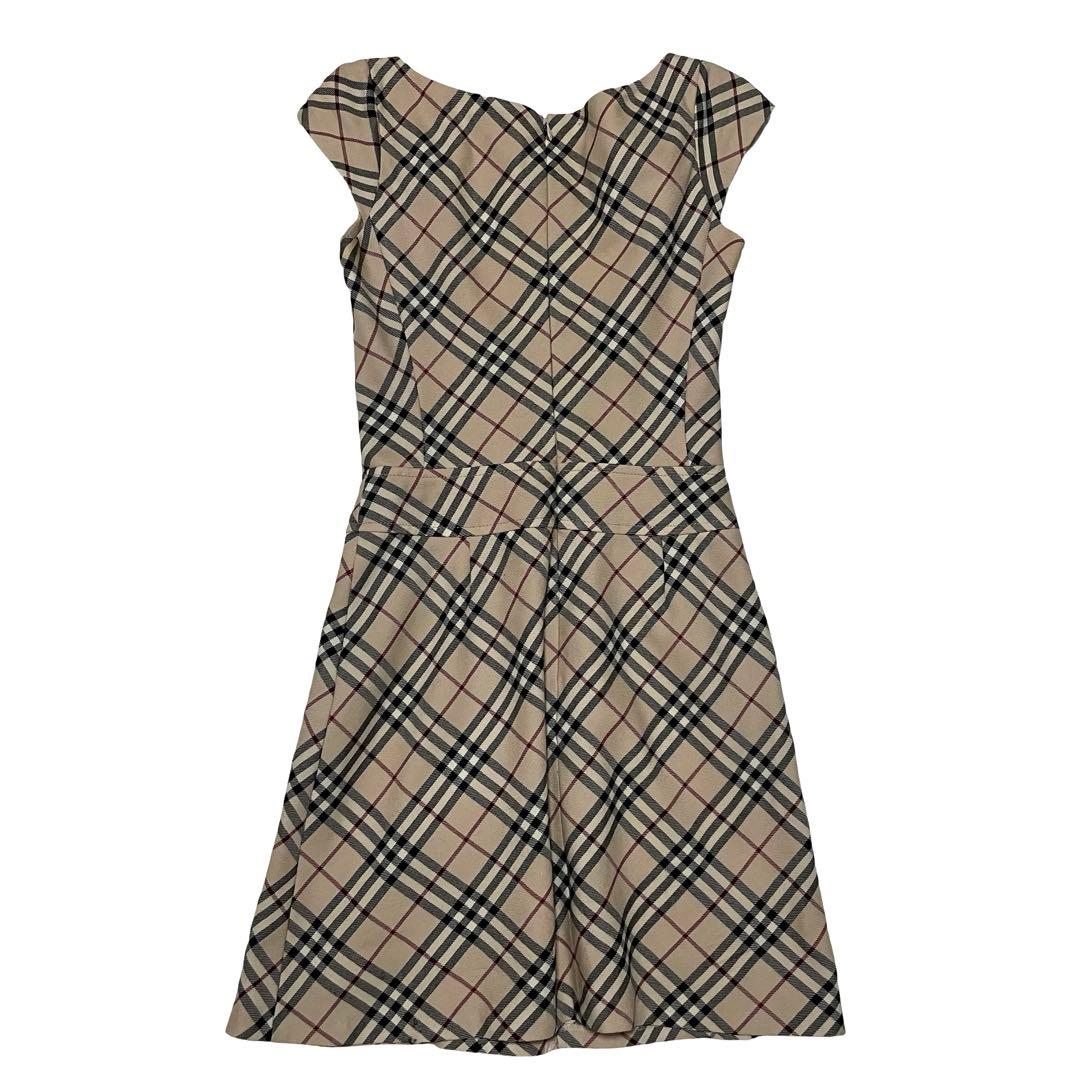 バーバリー　ワンピース　ノースリーブ　ノバチェック　レディース　38