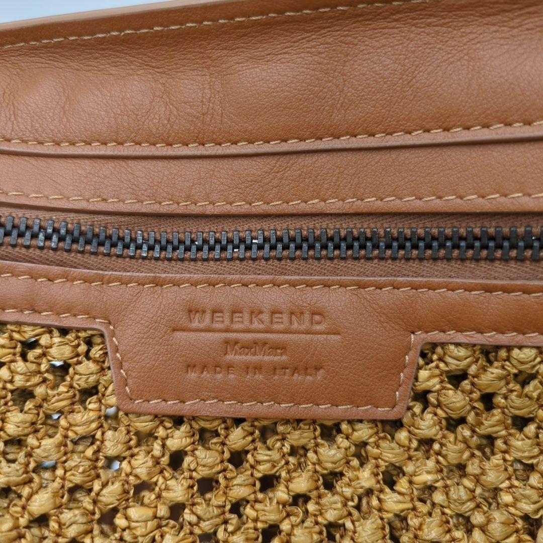 【極美品】WEEKEND Max Mara かごバッグ　バンブー　2wayバッグ