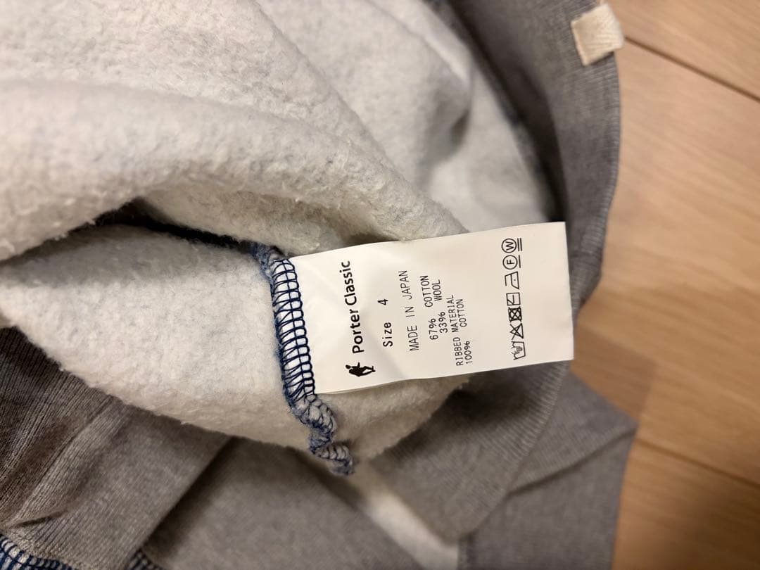 ポータークラシック BASEBALL WOOL SWEAT CREWNECK