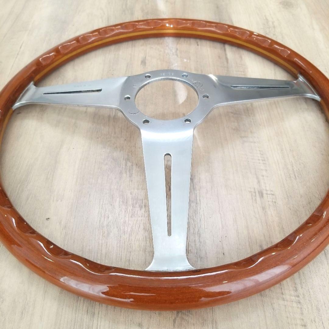 NARDI★ナルディクラシックウッドポリッシュ/ヴィンテージ【当時物】37Φ