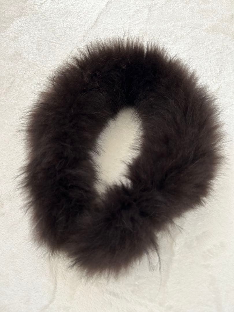 美品　IENA イエナ モッズコート リアルファー ライナー フード　ネイビー