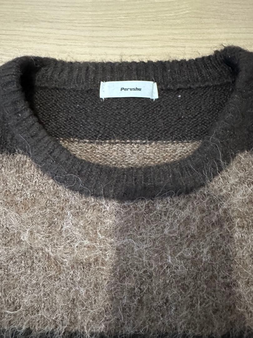 【✨専用✨】MAC T様　perush モヘアタッチボーダーニット MLB 美品