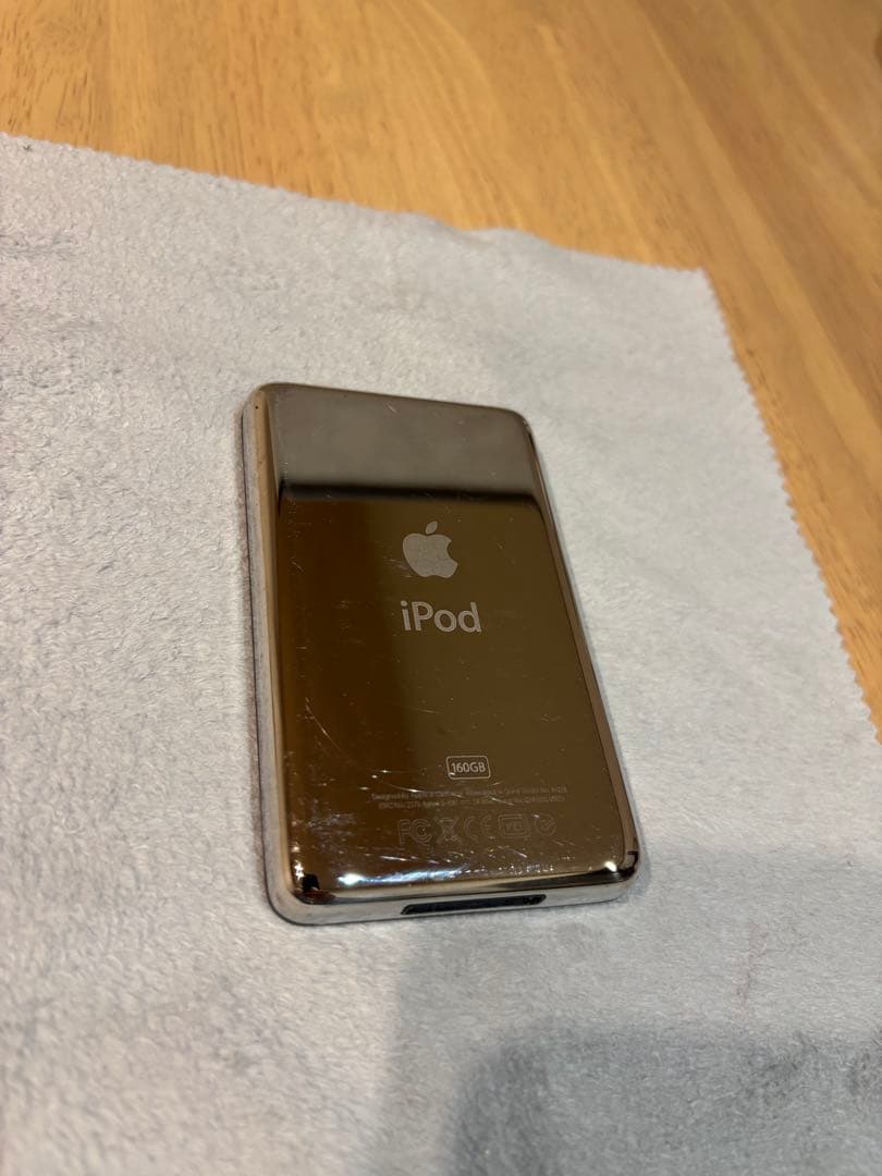 【動作品】iPod Classic 160GB MC297J バッテリー交換済