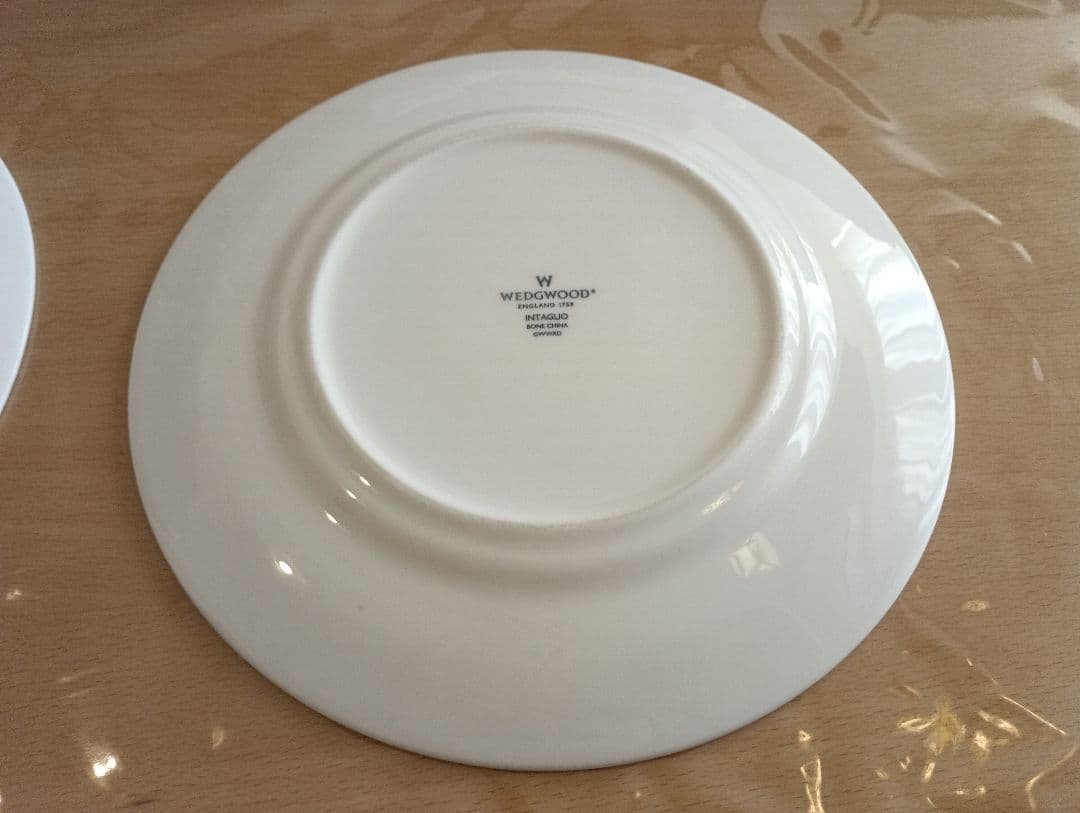  ウェッジウッド インタグリオ プレート20cm 3枚セット