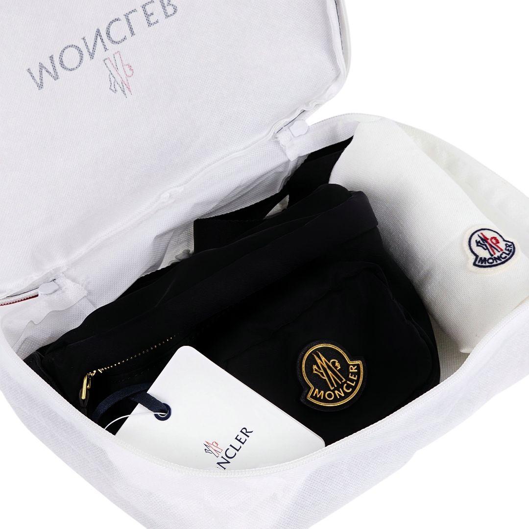 未使用 MONCLER FELICIE ボディバッグ ウエストバッグ ブラック