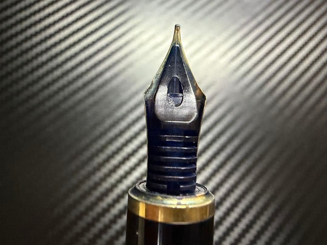 美品 旧型 パイロット カスタム ブラック M 中字 万年筆