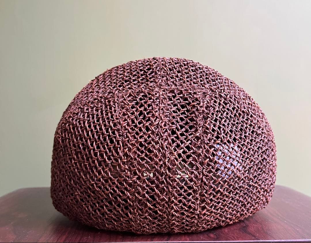 CA4LA メンズ ストローキャップ 60cm アジアンスタイル