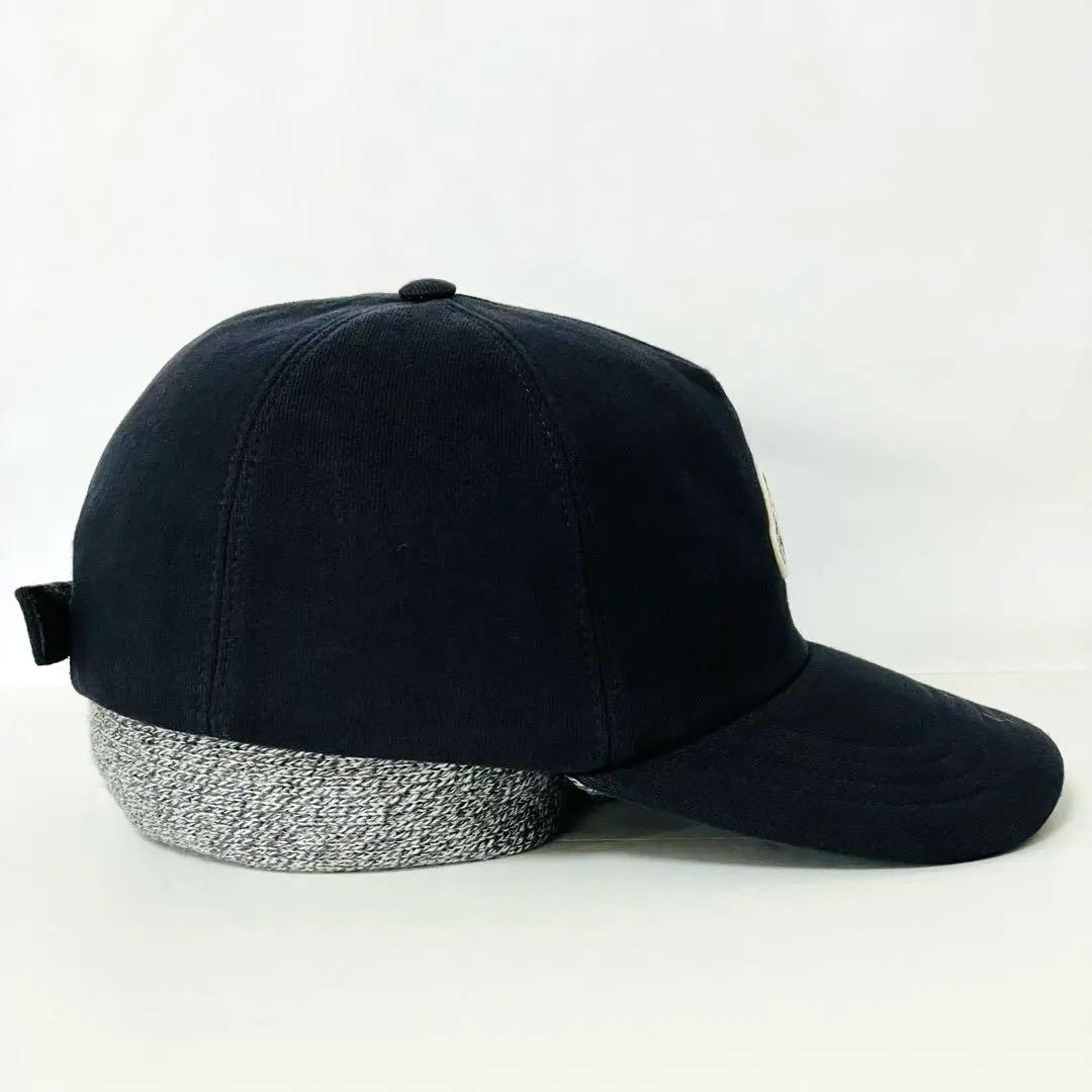 【最終！残1】MONCLER モンクレール キャップ ダークネイビー 黒
