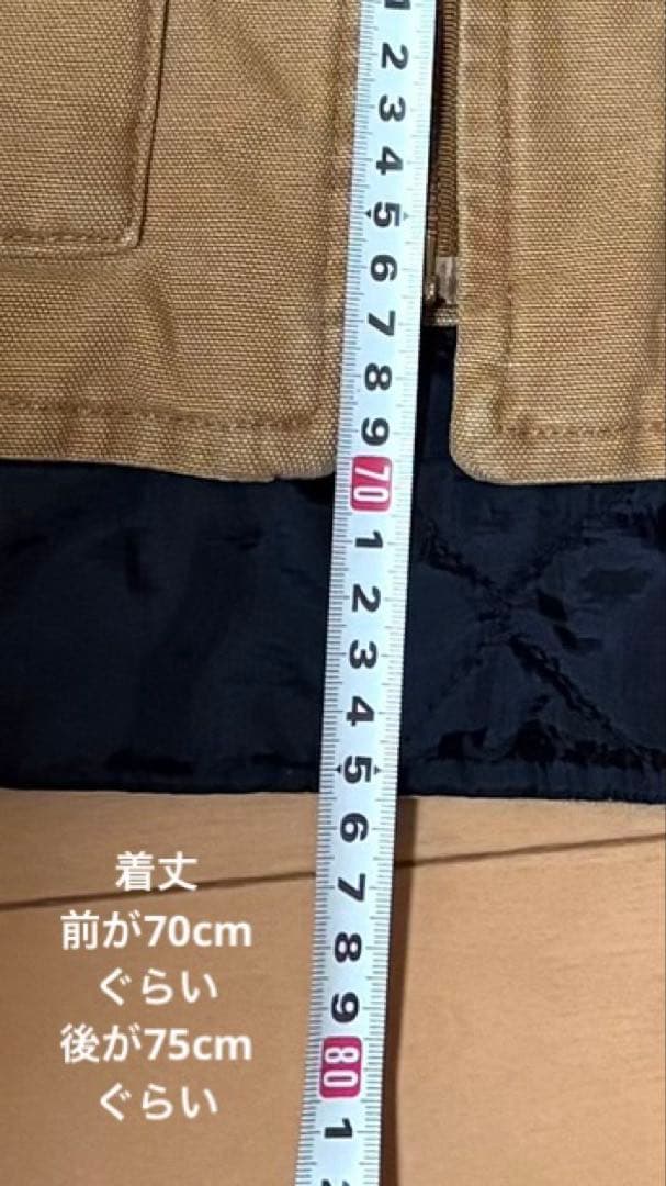 Carhartt ベージュ ベスト XL 美品