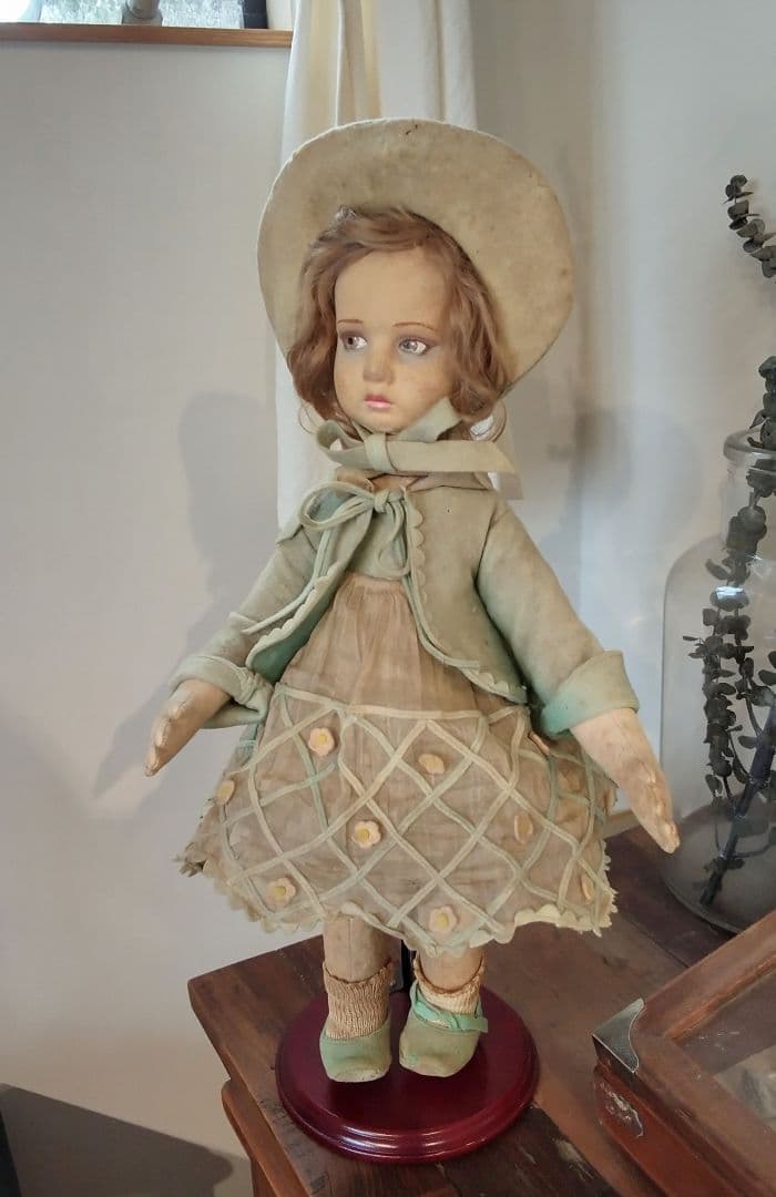 アンティーク レンチドール lenci doll　イタリア　トリノ製